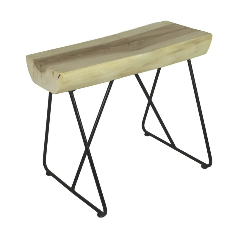 Oferta Stołek z drewna mungur HSM Collection Kruk Bonami