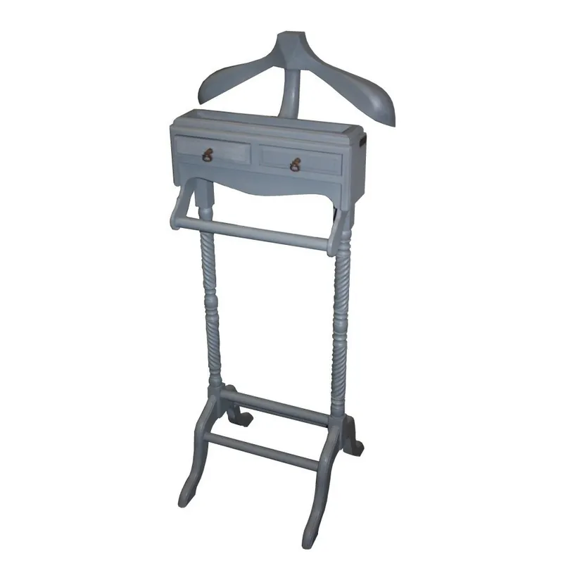 Biały wieszak na odzież z mangowca HSM Collection Dressboy Bonami Oferta limitowana