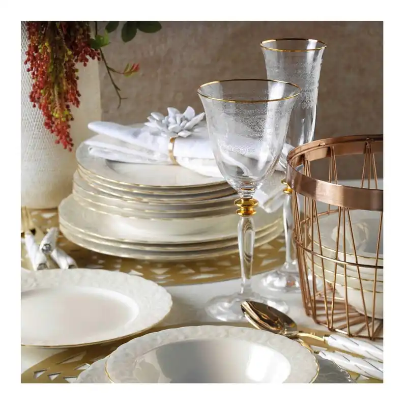 24-częściowy zestaw naczyń porcelanowych Pure Bonami Oferta czasowa