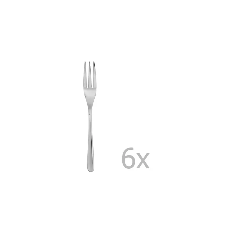 Zestaw 6 matowych widelczyków deserowych Gerlach Bonami Cena promocyjna