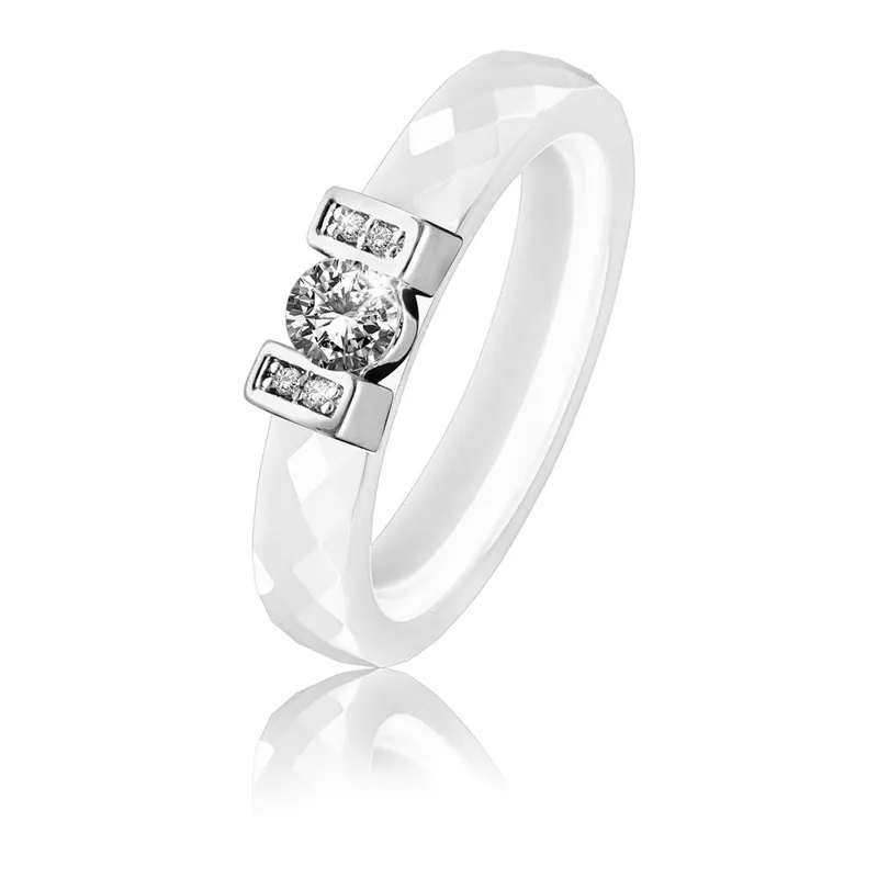 Szybka dostawa Pierścionek z kryształami Swarovski® Gemseller Alice, 52 Bonami