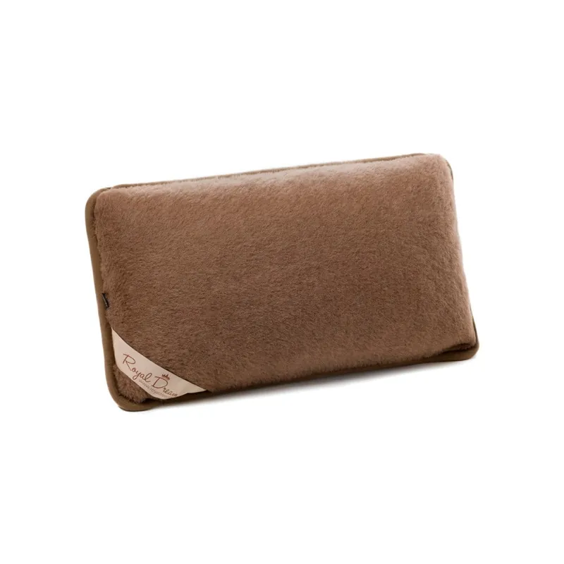 Wyjątkowa oferta Brązowa poduszka z wełny wielbłąda Royal Dream Cappucino and Chocolate, 40x70 cm Bonami