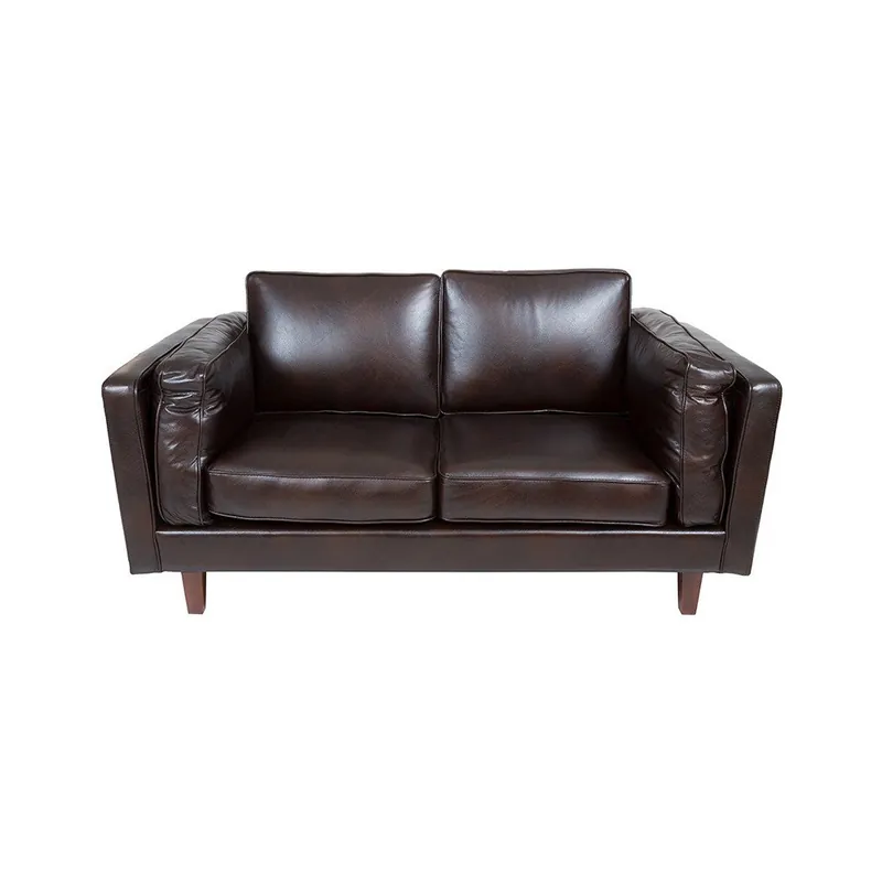 Ciemnobrązowa sofa dwuosobowa Santiago Pons Gavino Bonami Do wyczerpania zapasów