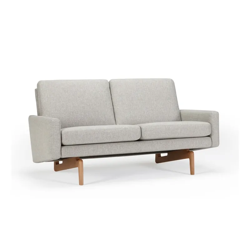 Dodaj do koszyka Jasnobeżowa sofa 2-osobowa Kragelund Egsmark Bonami