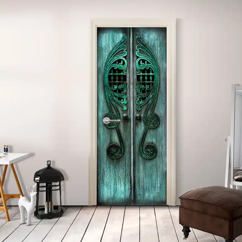 Zniżka Fototapeta na drzwi Bimago Emerald Gates, 90x210 cm Bonami