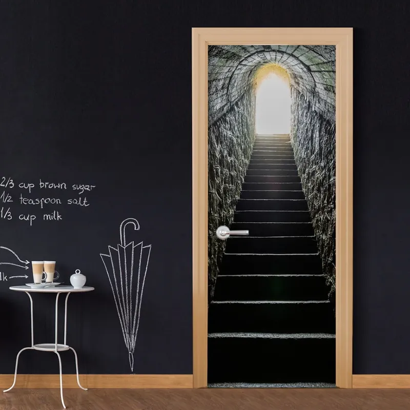 Dodaj do koszyka Fototapeta na drzwi Bimago Secret Passage, 80x210 cm Bonami