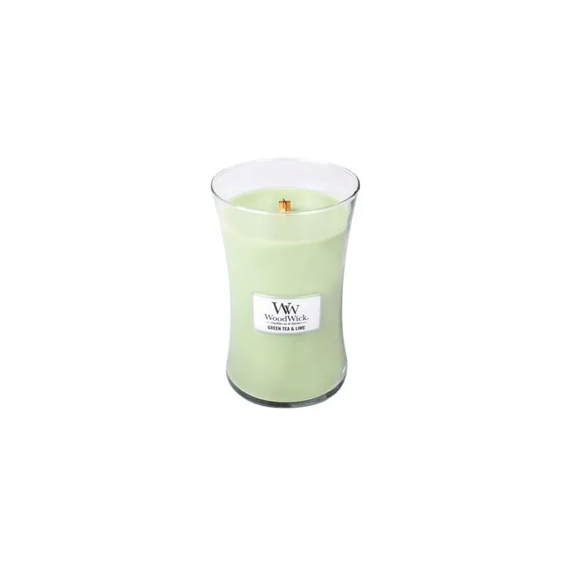 Tylko dziś Świeczka o zapachu zielonej herbaty, mięty i limonki WoodWick, czas palenia 130 godz. Bonami
