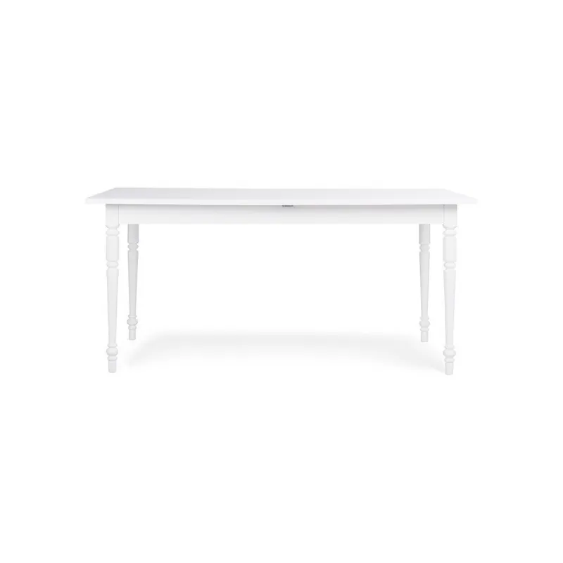 Biały stół rozkładany Intertrade Landwood, 160x90 cm Bonami Hit sprzedaży