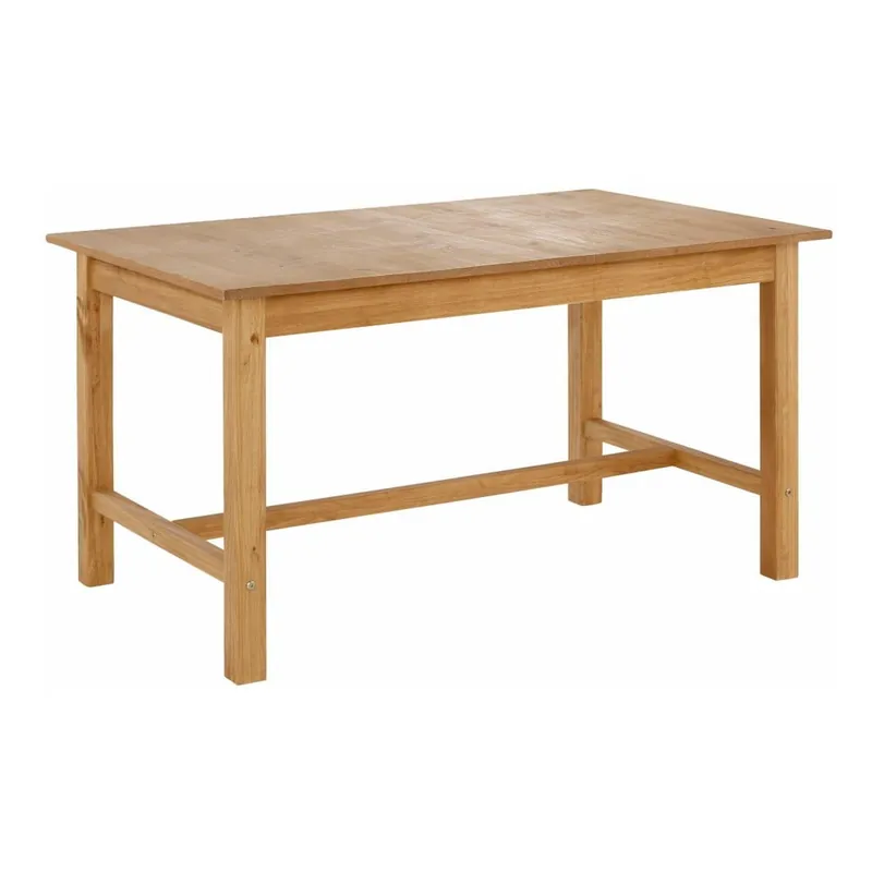 Okazja Naturalny stół do jadalni z drewna sosnowego Støraa Randy, 90x180 cm Bonami