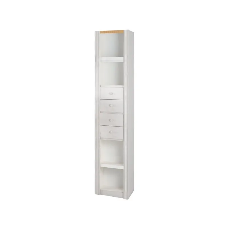 Biała dostawka do regału z drewna sosnowego Støraa Baylee, szer. 45,5 cm Bonami Wyjątkowa oferta