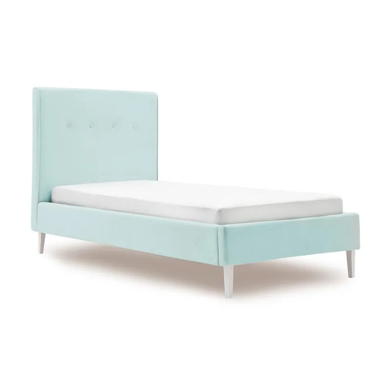 Oferta limitowana Niebieskie łóżko dziecięce PumPim Mia, 200x90 cm Bonami