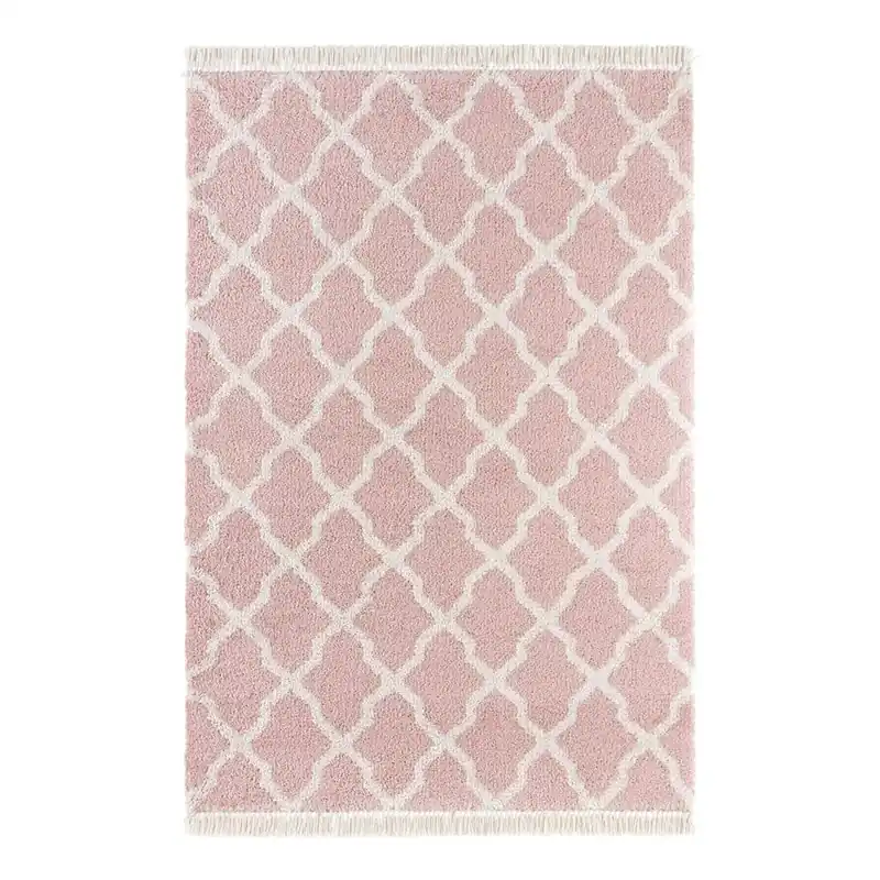 Różowy dywan Mint Rugs Marino, 80x150 cm Bonami Łatwy zwrot