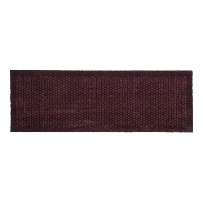 Bordowa wycieraczka Tica Copenhagen Dot, 67x200 cm Bonami Kup teraz