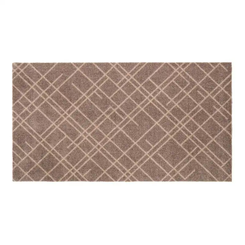 Oferta limitowana Brązowo-beżowa wycieraczka Tica Copenhagen Lines, 67x120 cm Bonami