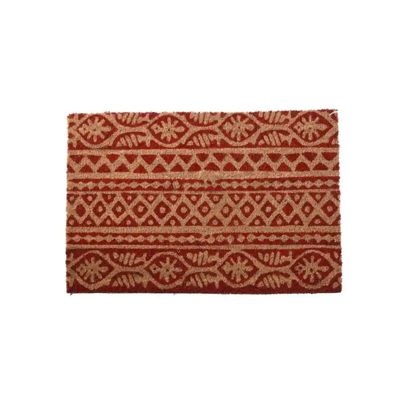Kup online Beżowo-czerwona wycieraczka InArt Tribal, 40x60 cm Bonami