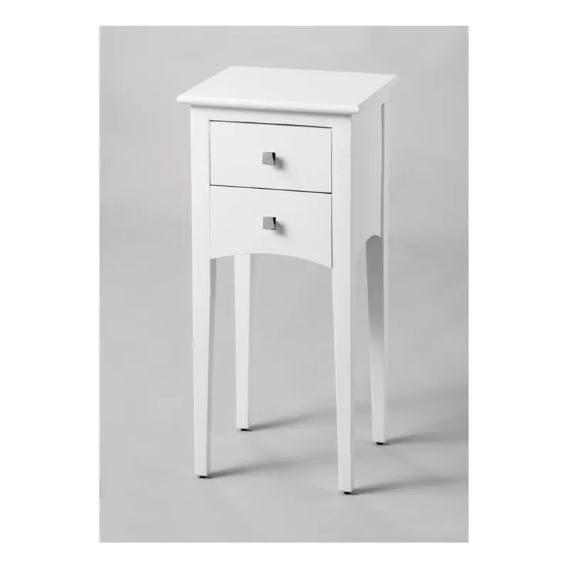 Szafka nocna z 2 szufladami i konstrukcją z drewna sosnowego Decoración Giménez Julie Bonami Wysoka jakość