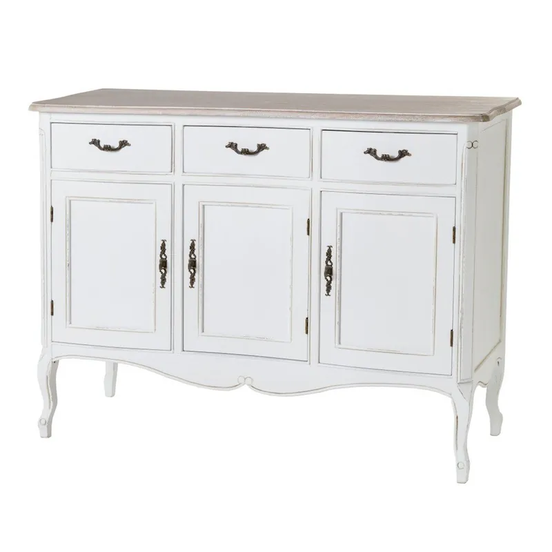 Oferta czasowa Komoda z 3 szufladami i konstrukcją ze drewna paulowni Decoración Giménez andree Bonami