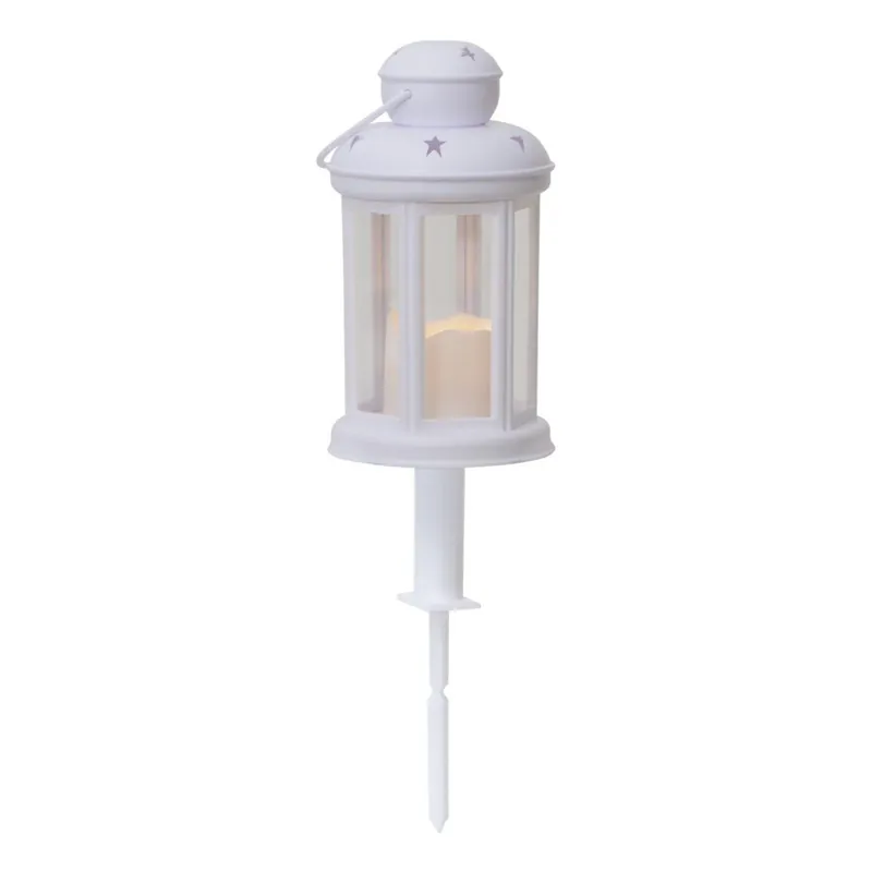 Biały lampion ogrodowy LED Best Season Serene Dos Bonami Zniżka