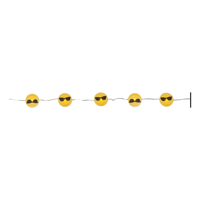 Girlanda świetlna LED Best Season Wire Garland Happy, 10 lampek Bonami Niska cena