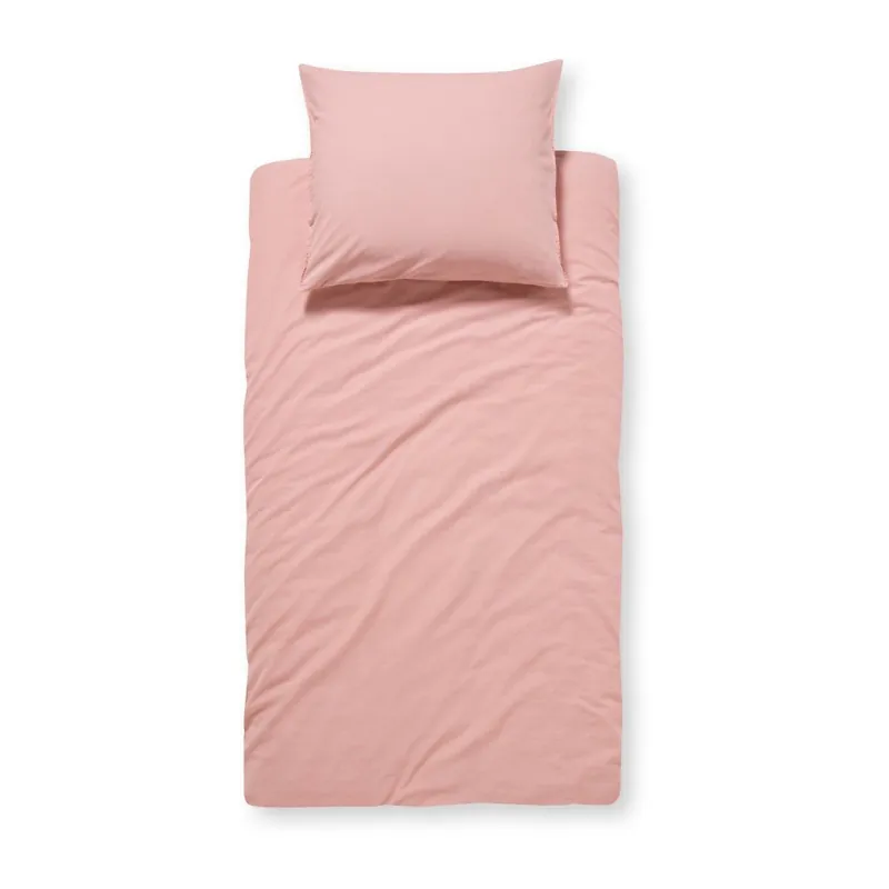 Różowa bawełniana pościel jednoosobowa Damai Beat Blush, 200x140 cm Bonami Niska cena