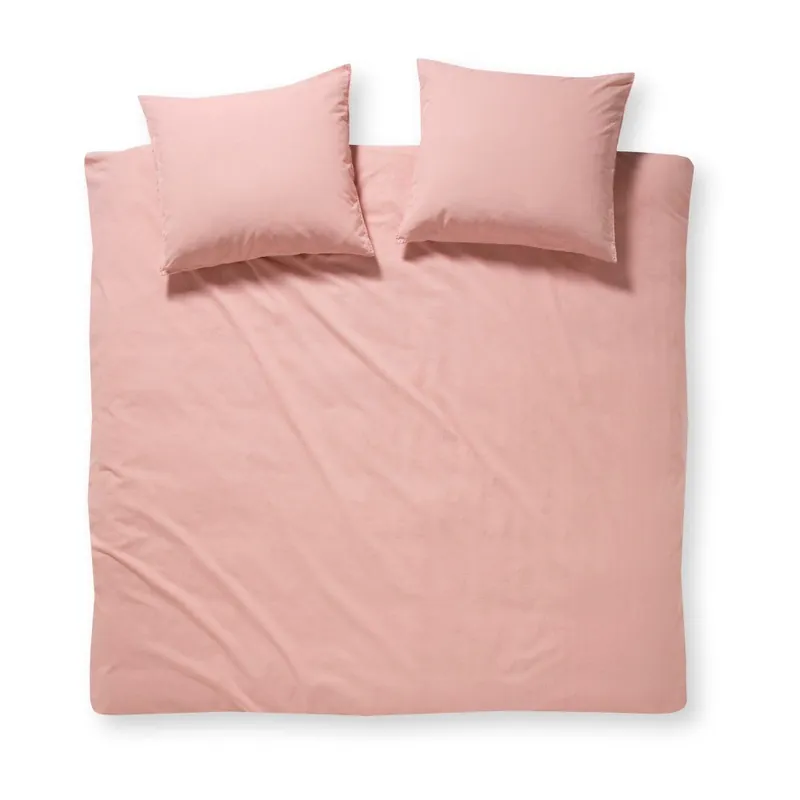Różowa bawełniana pościel dwuosobowa Damai Beat Blush, 200x200 cm Bonami Hit cenowy