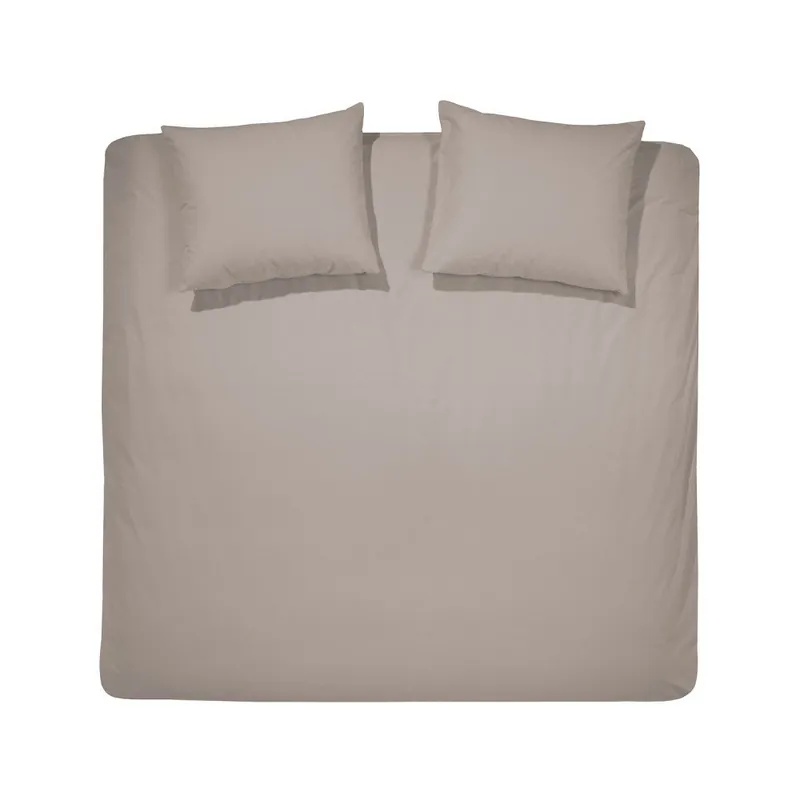 Zamów teraz Brązowa bawełniana pościel dwuosobowa Cinderella Weekend Taupe, 200x240 cm Bonami
