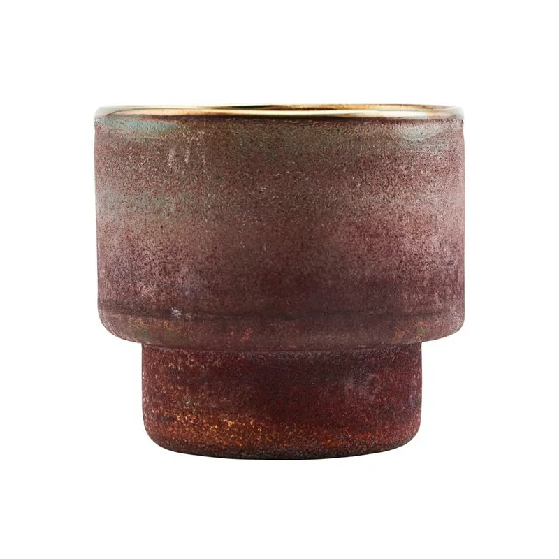 Kup online Ciemnoczerwony świecznik na świeczki tealight House Doctor Mute Bonami