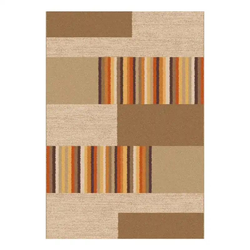 Brązowo-beżowy dywan Universal Boras Beige, 57x110 cm Bonami Bezpieczne zakupy
