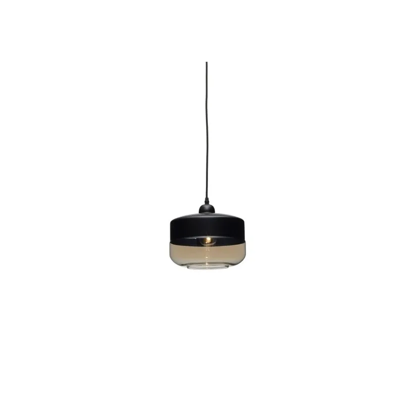Do wyczerpania zapasów Czarna lampa wisząca Design Twist Caracol Circle Bonami