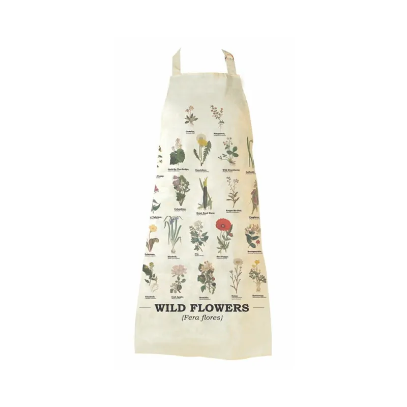 Bawełniany fartuch Gift Republic Wild Flowers Bonami Taniej