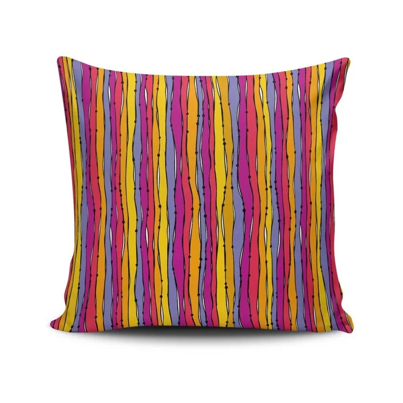 Oferta Poduszka z wypełnieniem Retro Stripes, 45x45 cm Bonami