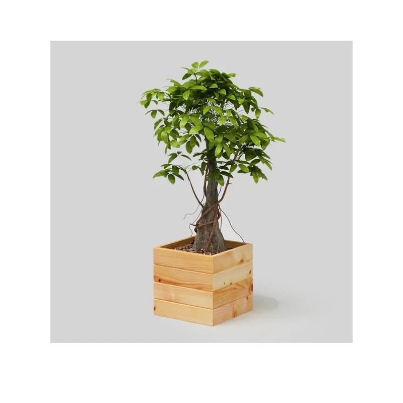 Naturalna doniczka Only Wood Flower Box Bonami Bezpieczne zakupy