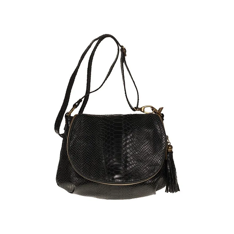 Bestseller Czarna skórzana torebka Pitti Bags Glory Bonami