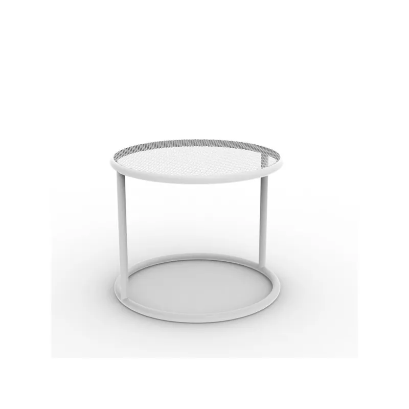 Biały okrągły stolik ogrodowy Vondom Kes Bonami Oferta