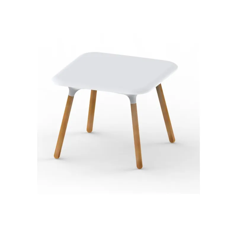 Biały stół ogrodowy Vondom Sloo, długość 90 cm Bonami Premium