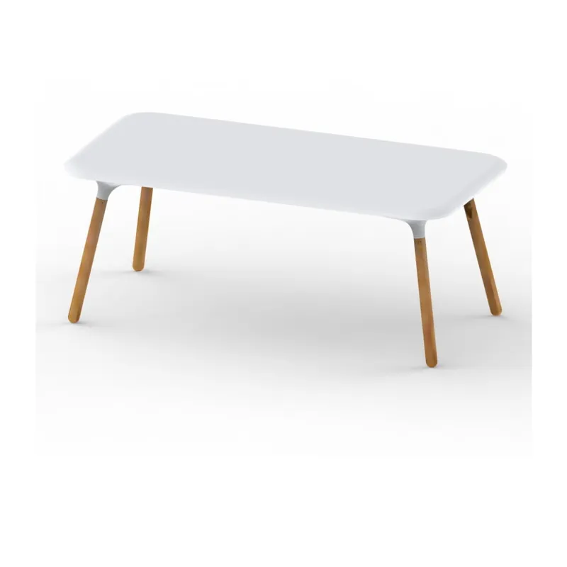 Biały stół ogrodowy Vondom Sloo, długość 180 cm Bonami Premium