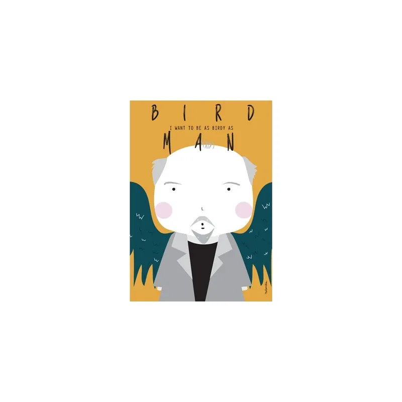 Kup online Plakat NiñaSilla Birdman, 21x42 cm Bonami