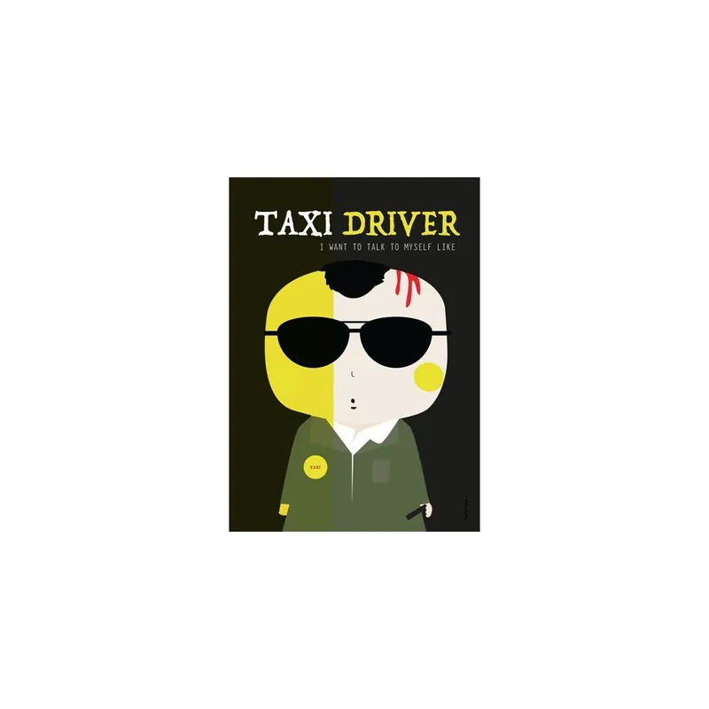Plakat NiñaSilla Taxi Driver, 21x42 cm Bonami Tani