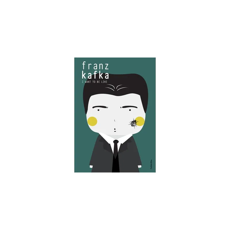Plakat NiñaSilla Franz Kafka, 21x42 cm Bonami Obniżka ceny
