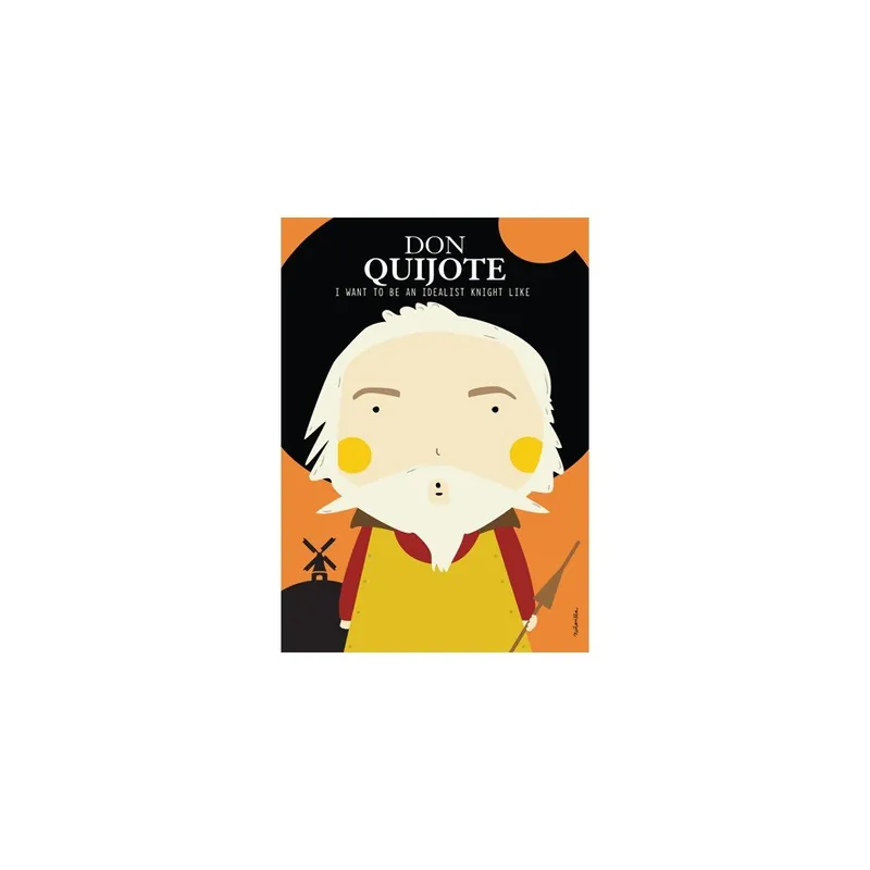 Plakat NiñaSilla Don Quijote, 21x42 cm Bonami Sprawdź teraz