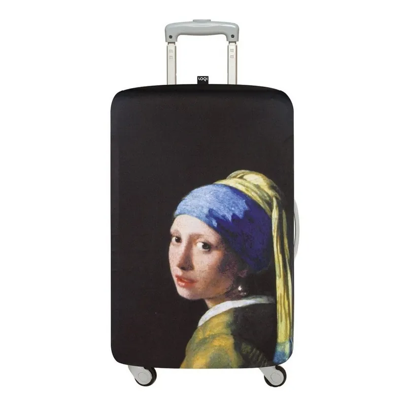 Pokrowiec na walizkę LOQI Girls With A Pearl Bonami Oferta czasowa