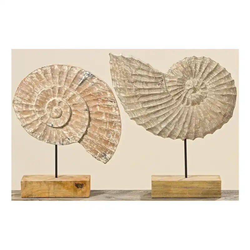 Zestaw 2 figurek dekoracyjnych Boltze Muschel, 56 cm Bonami Ostatnia szansa