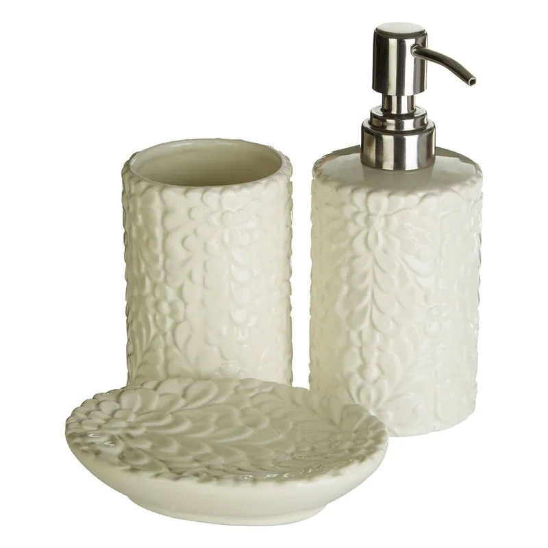 Zestaw akcesoriów łazienkowych Premier Housewares Magnolia Bonami Super okazja