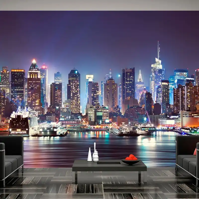 Tapeta wielkoformatowa Artgeist Night In NY City, 350x245 cm Bonami Dodaj do koszyka