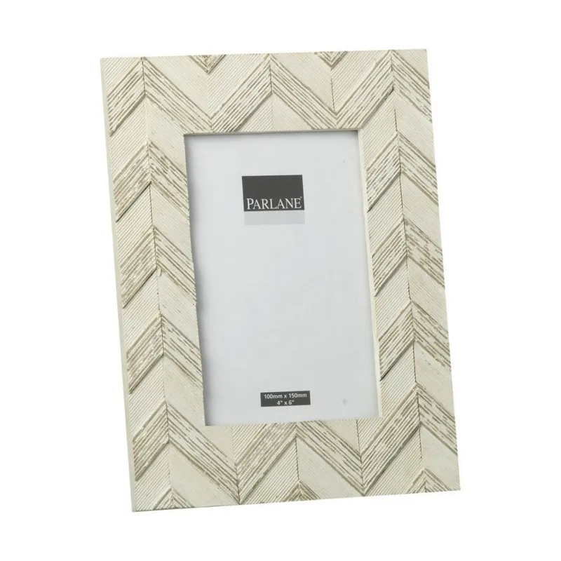 Ramka na zdjęcia Parlane Chevron, 15,5x10 cm Bonami Ograniczona ilość