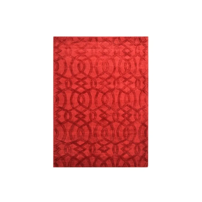 Czerwony dywan z wiskozy The Rug Republic Sparko, 230x160 cm Bonami Cena promocyjna
