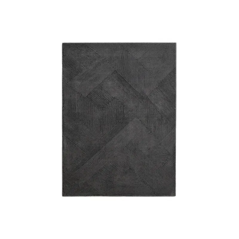 Bestseller Ciemnoszary dywan wełniany The Rug Republic Balta, 230x160 cm Bonami