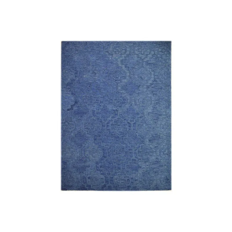 Bezpieczne zakupy Niebieski dywan wełniany The Rug Republic Acura, 230x160 cm Bonami
