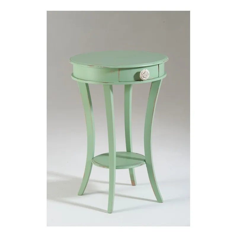 Zielony stolik drewniany Castagnetti Verde Bonami Hit cenowy