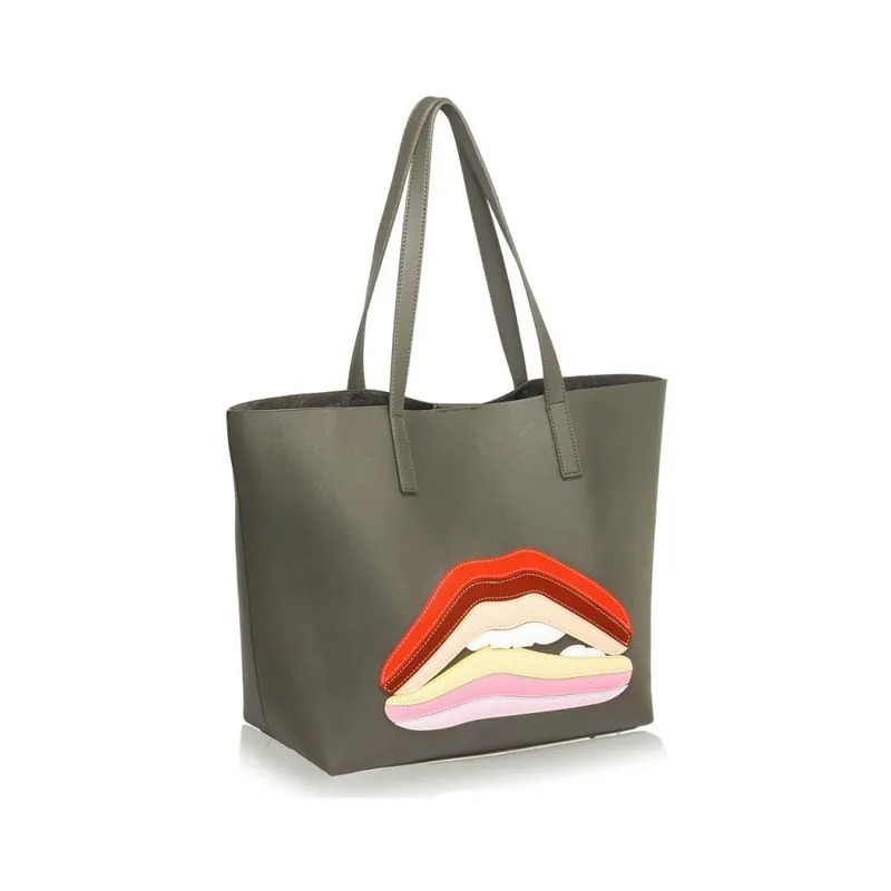 Szara torebka L&S Bags Lips Bonami Oferta czasowa